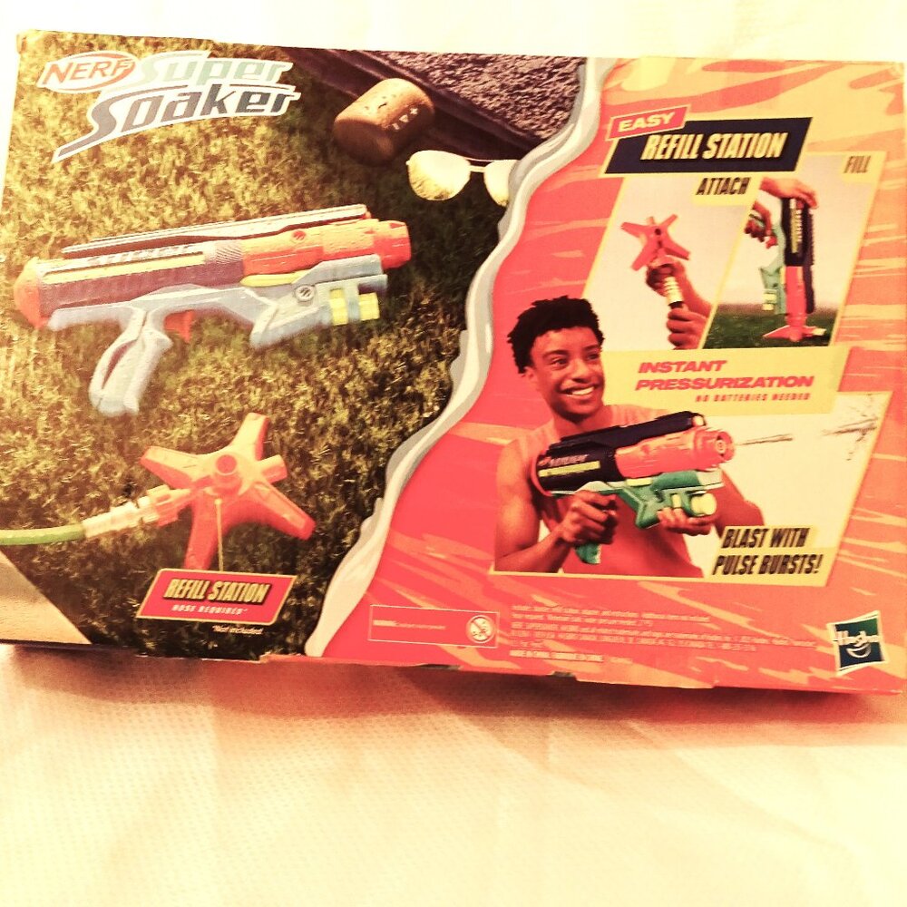 Nerf Super Soaker Power Drench Water Blaster - NIB - ages 8+ - Picture 2 of 3